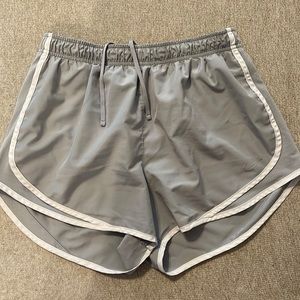 Grey & White OG Nike Run Shorts